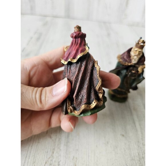 Dept 56 Nativity Wiseman set AS IS gifts Xmas decor religious - Picture 4 of 13